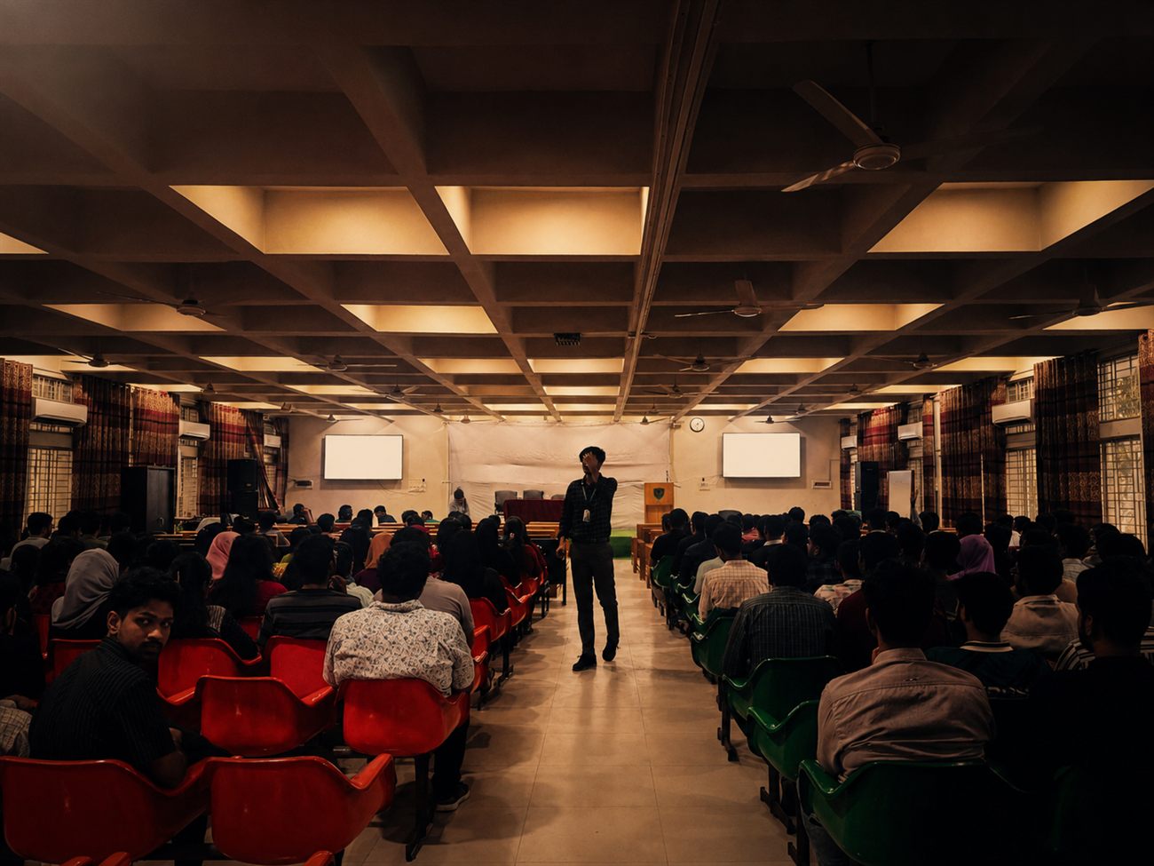 Wide audience at a KUET Career Club program